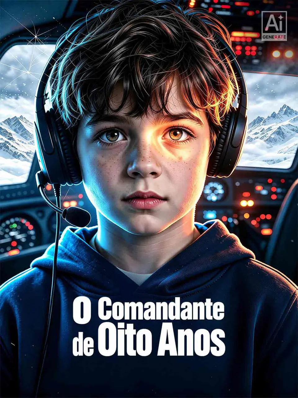 Capa de O Comandante de Oito Anos