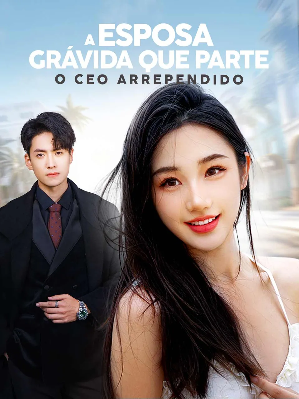 Capa de A Esposa Grávida que Parte, O CEO Arrependido