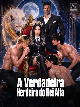 Capa de A Verdadeira Herdeira do Rei Alfa