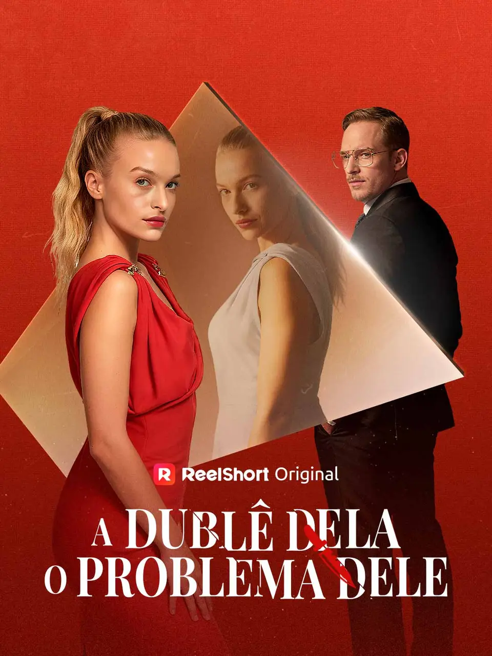 Capa de A Dublê Dela, O Problema Dele