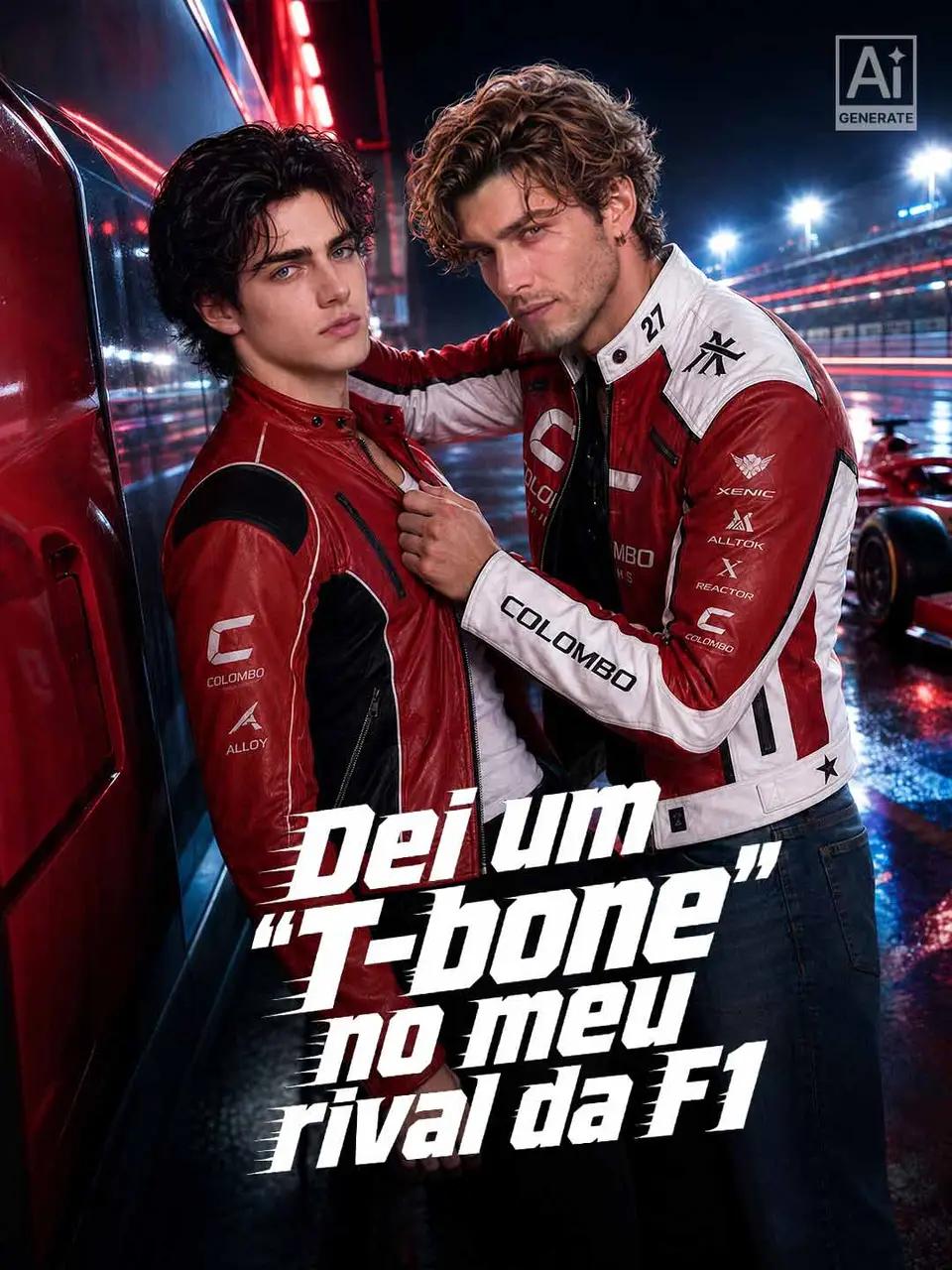 Capa de Dei um "T-bone" no meu rival da F1