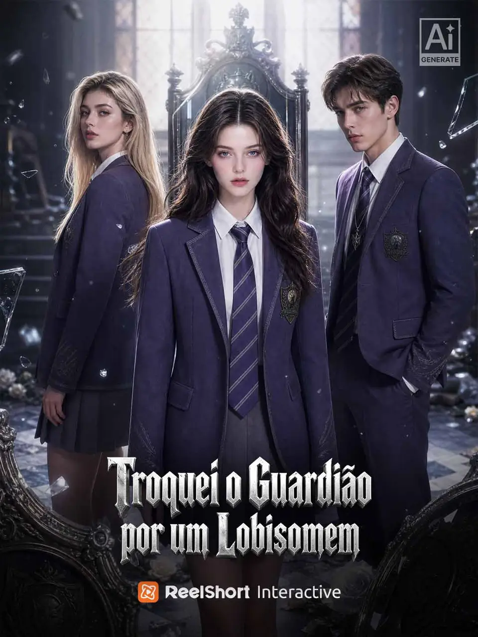 Capa de Troquei o Guardião por um Lobisomem