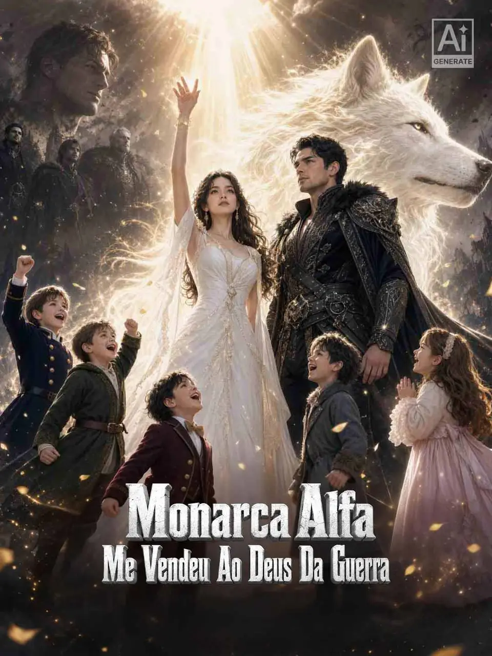 Capa de Monarca Alfa Me Vendeu Ao Deus Da Guerra