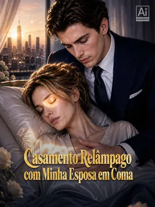 Capa de Casamento Relâmpago com Minha Esposa em Coma