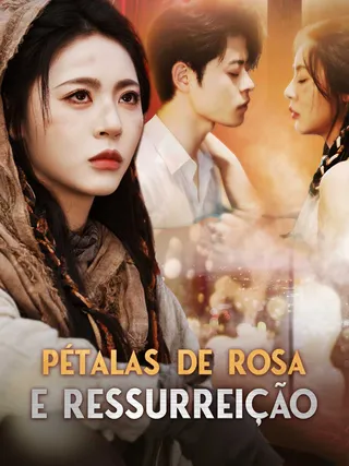 Capa de Pétalas de rosa e ressurreição