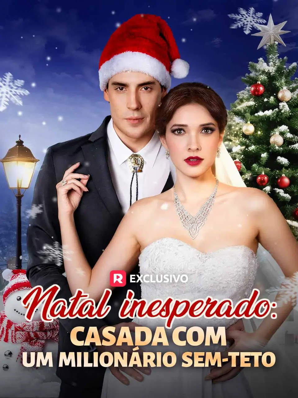 Capa de Natal Inesperado: Casada com um Mendigo Milionário