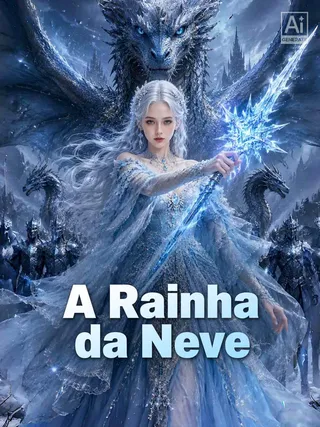 Capa de A Rainha da Neve