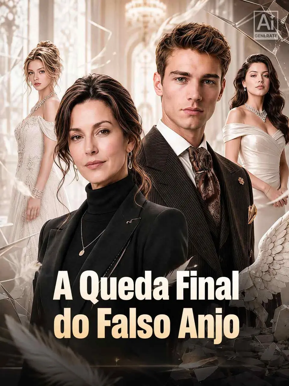 Capa de A Queda Final do Falso Anjo