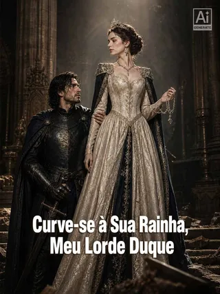 Capa de Curve-se à Sua Rainha, Meu Lorde Duque