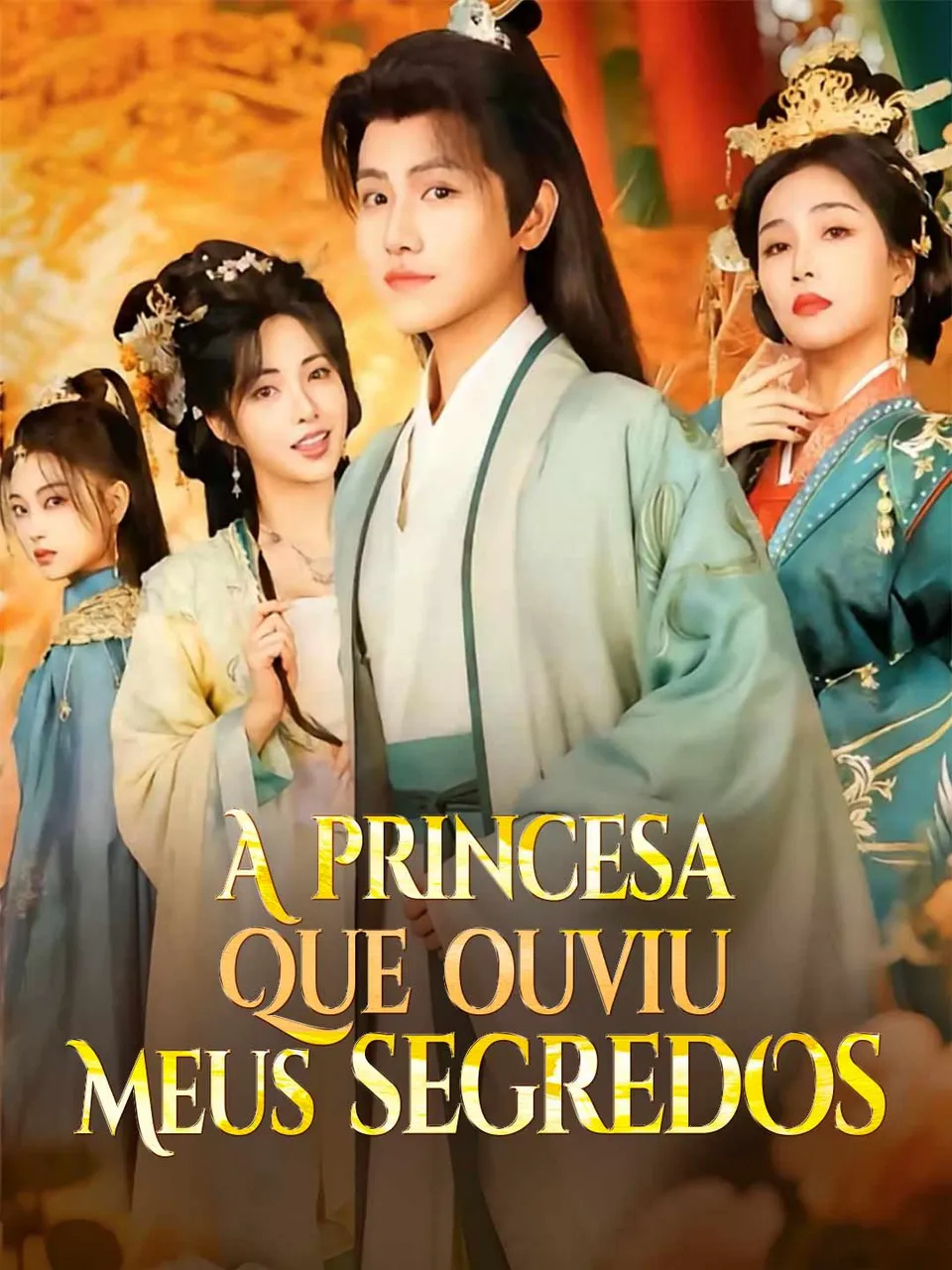 Capa de A princesa que ouviu meus segredos