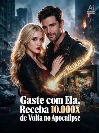 Capa de Gaste com Ela, Receba 10.000X de Volta no Apocalipse