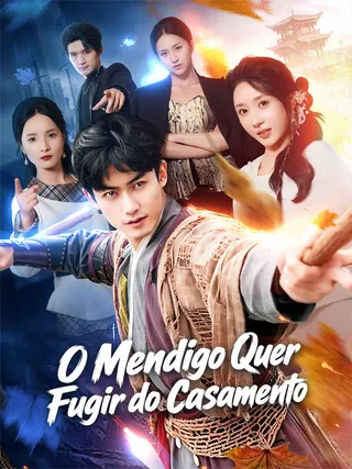 Capa de O Mendigo Quer Fugir do Casamento