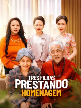Capa de Três Filhas Prestando Homenagem
