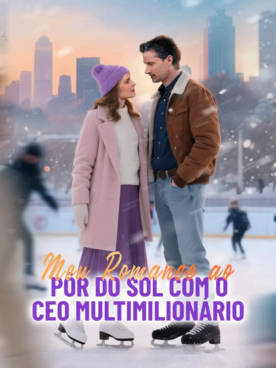 Capa de Meu Romance ao Pôr do Sol com o CEO Multimilionário