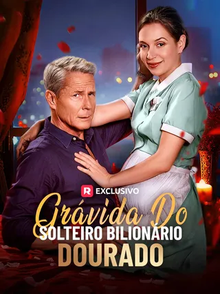 Capa de Grávida do Solteiro Bilionário Dourado