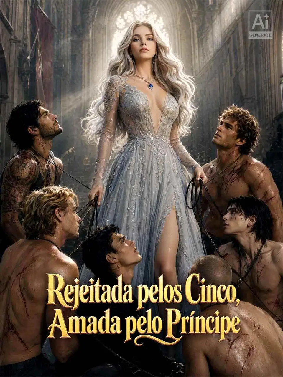 Capa de Rejeitada pelos Cinco, Amada pelo Príncipe