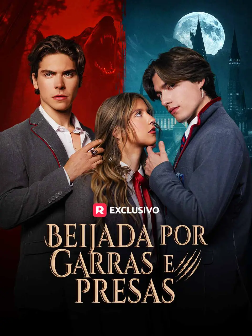 Capa de Beijada por garras e presas