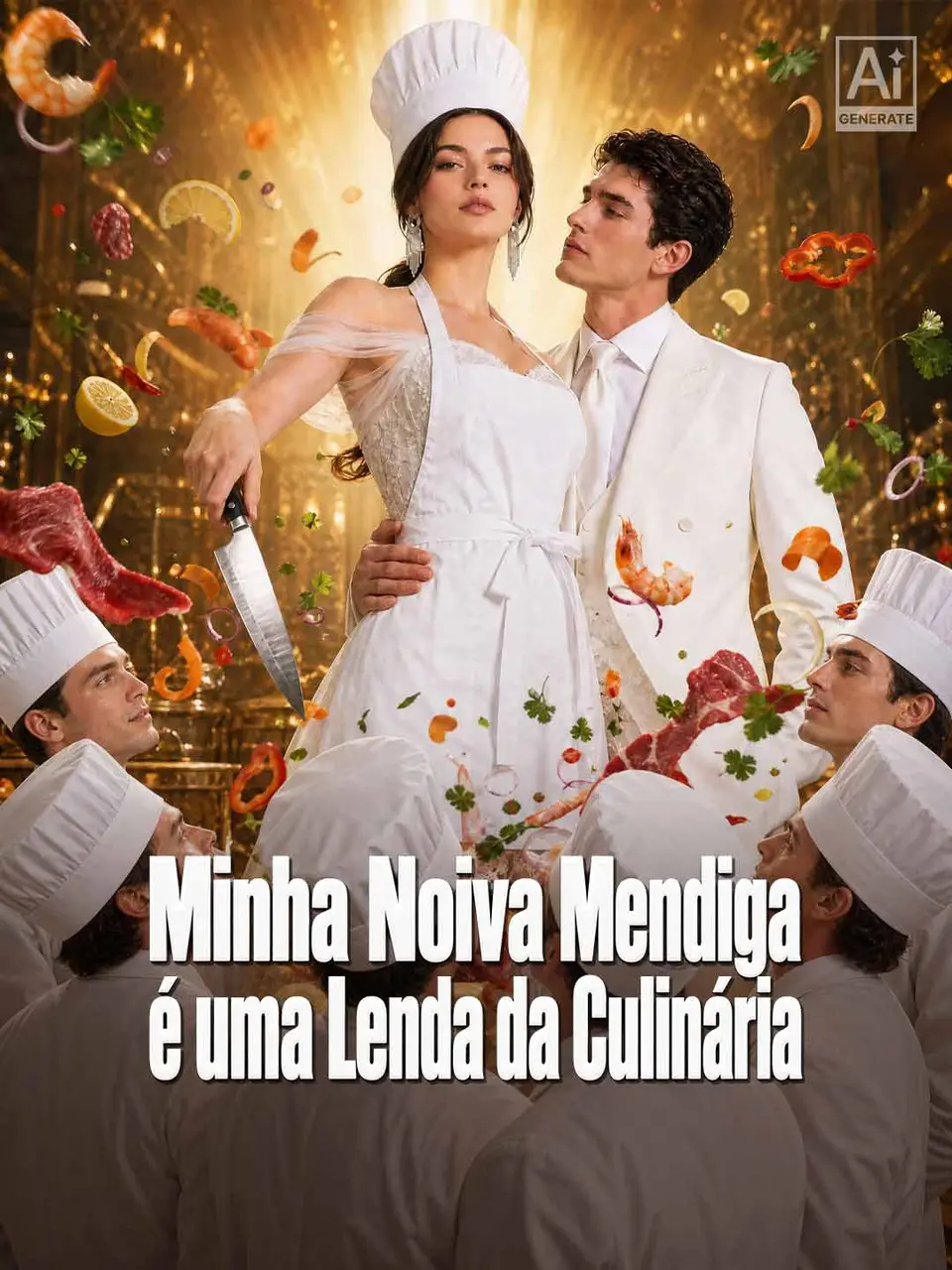 Capa de Minha Noiva Mendiga é Uma Lenda da Culinária