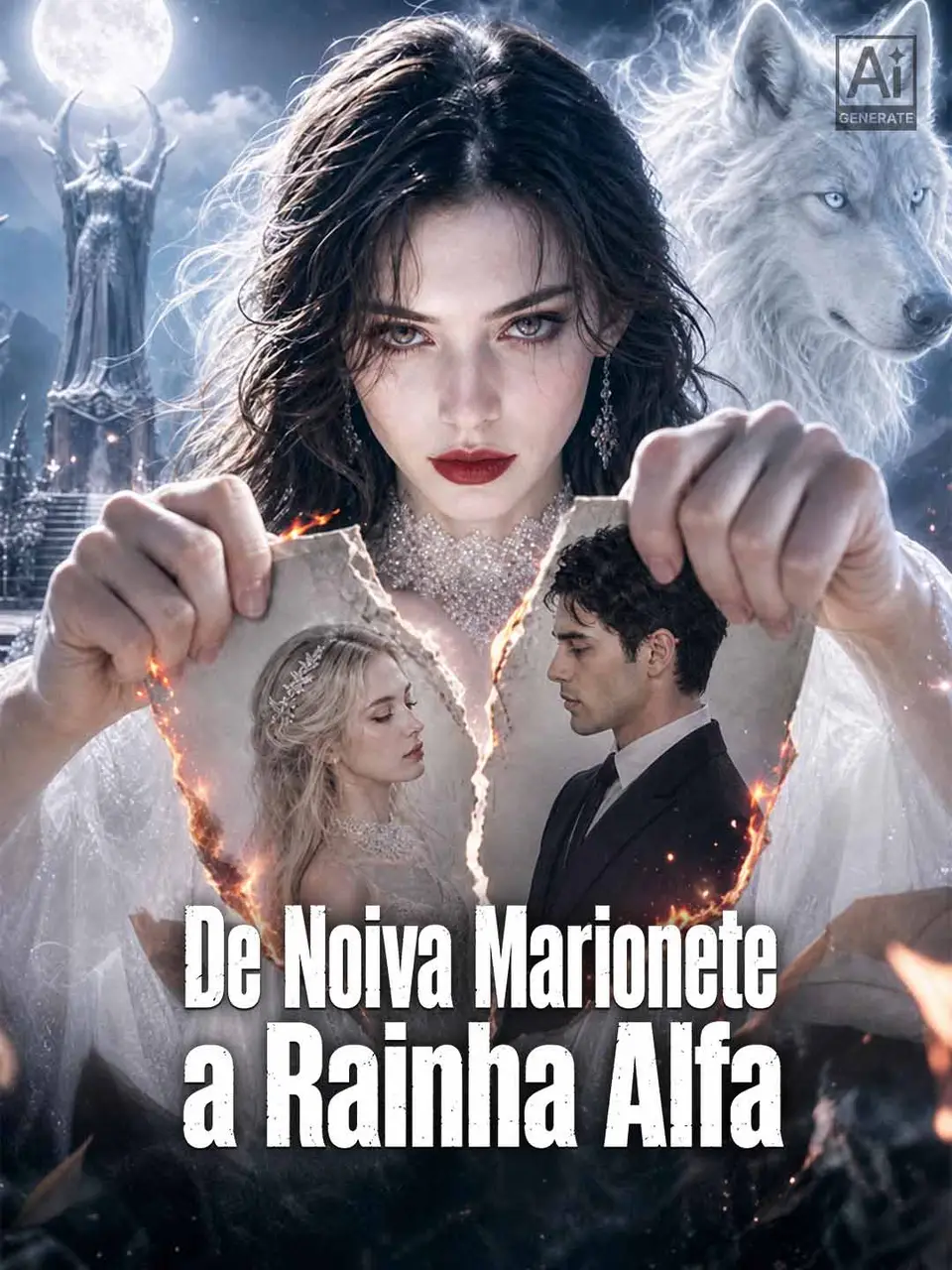 Capa de De Noiva Marionete a Rainha Alfa