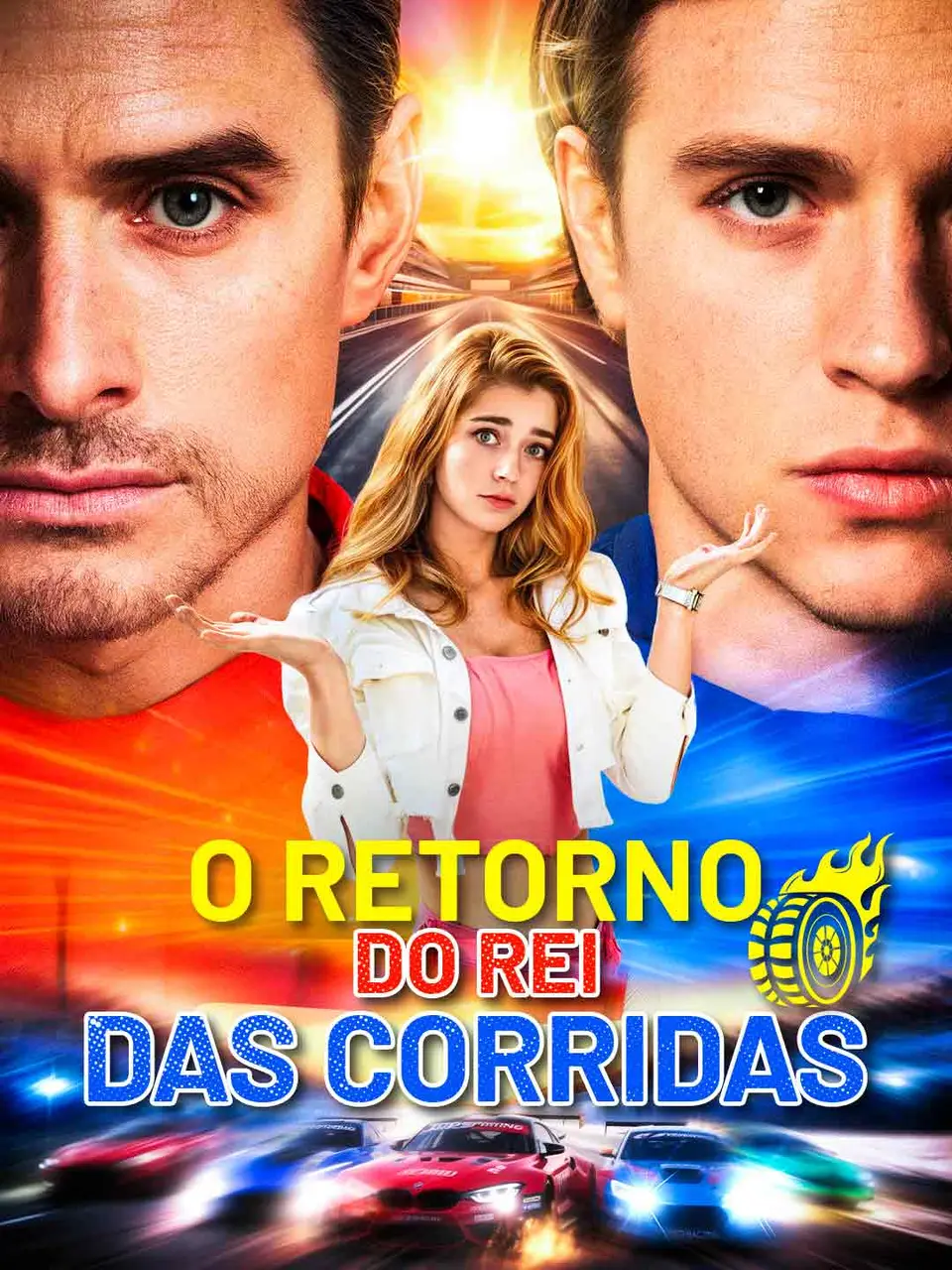 Capa de O retorno do rei das corridas