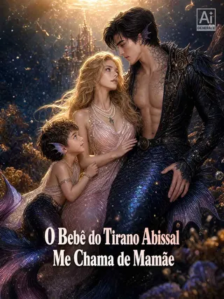 Capa de O Bebê do Tirano Abissal Me Chama de Mamãe