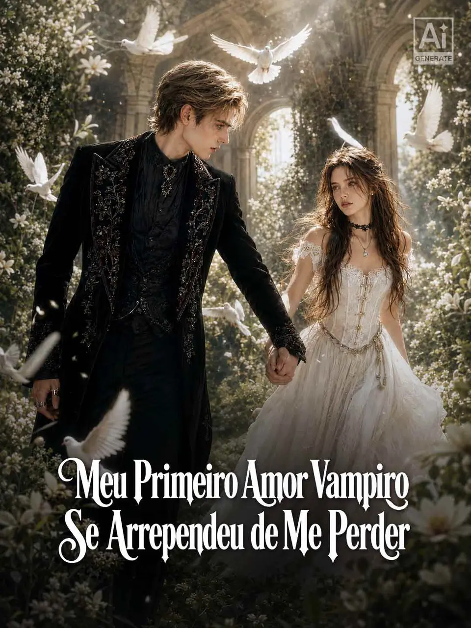 Capa de Meu Primeiro Amor Vampiro Se Arrependeu de Me Perder