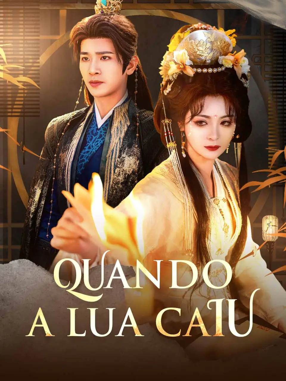 Capa de Quando a lua caiu