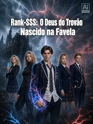 Capa de Rank-SSS:  O Deus do Trovão  Nascido na Favela