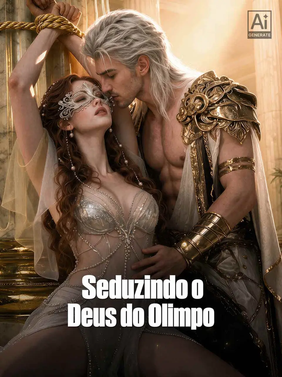 Capa de Seduzindo o Deus do Olimpo