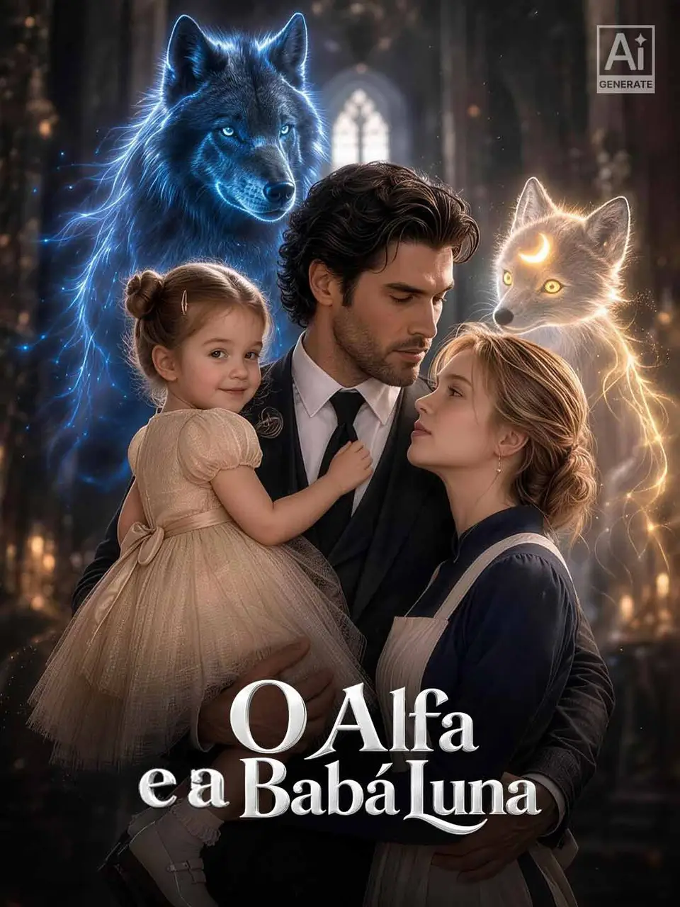 Capa de O Alfa e a Babá Luna