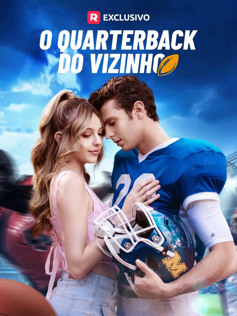 Capa de O Quarterback do Vizinho