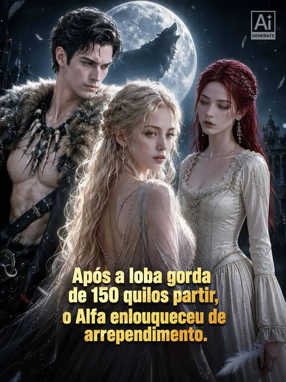 Capa de Após a loba gorda de 150 quilos partir, o Alfa enlouqueceu de arrependimento.