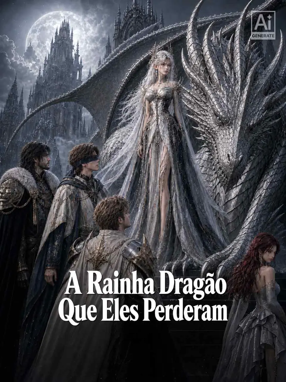 Capa de A Rainha Dragão Que Eles Perderam