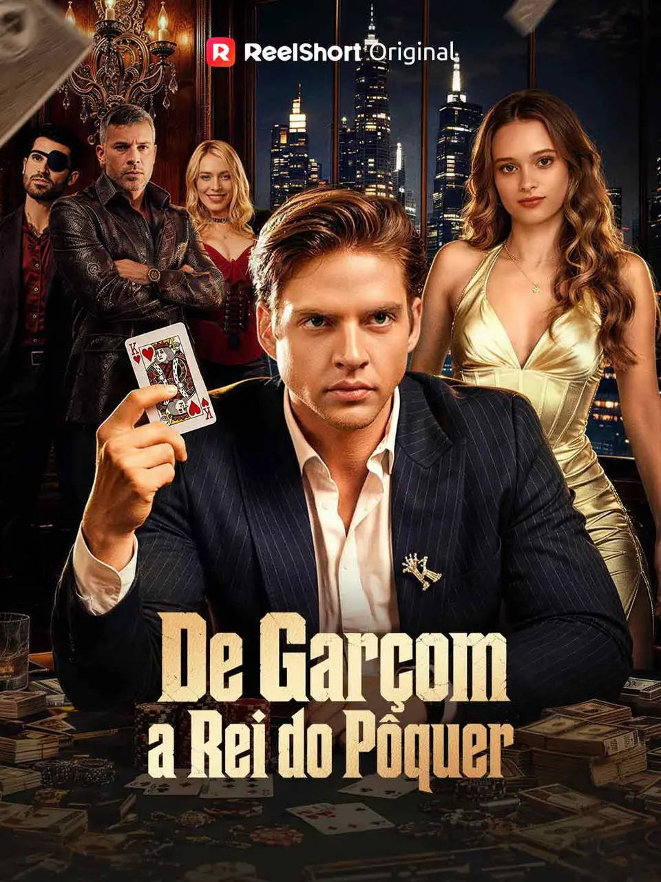 Capa de De Garçom a Rei do Pôquer