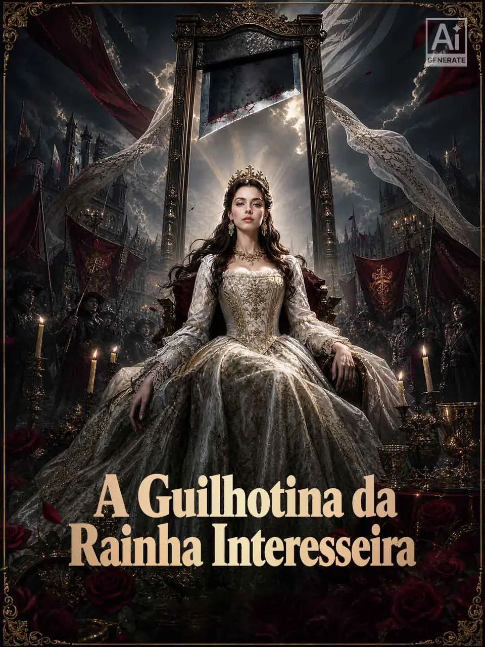 Capa de A Guilhotina da Rainha Interesseira