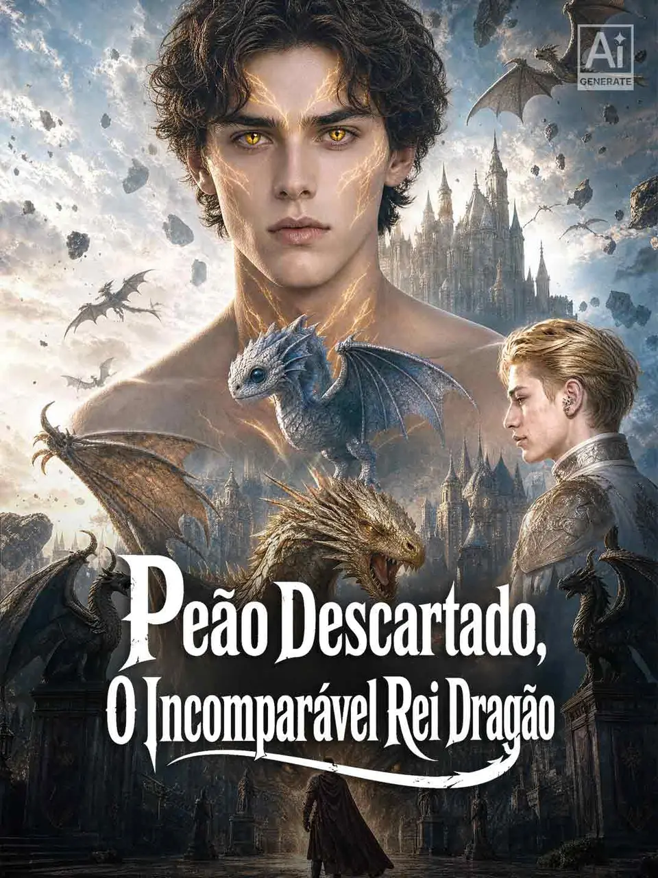 Capa de Peão Descartado,O Incomparável Rei Dragão