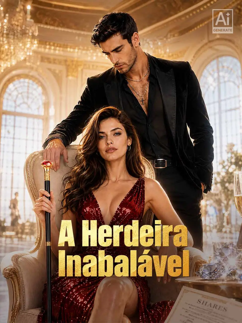 Capa de A Herdeira Inabalável
