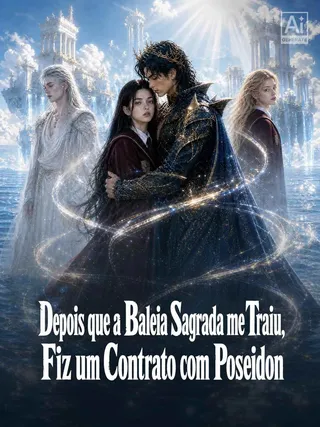 Capa de Depois que a Baleia Sagrada me Traiu, Fiz um Contrato com Poseidon