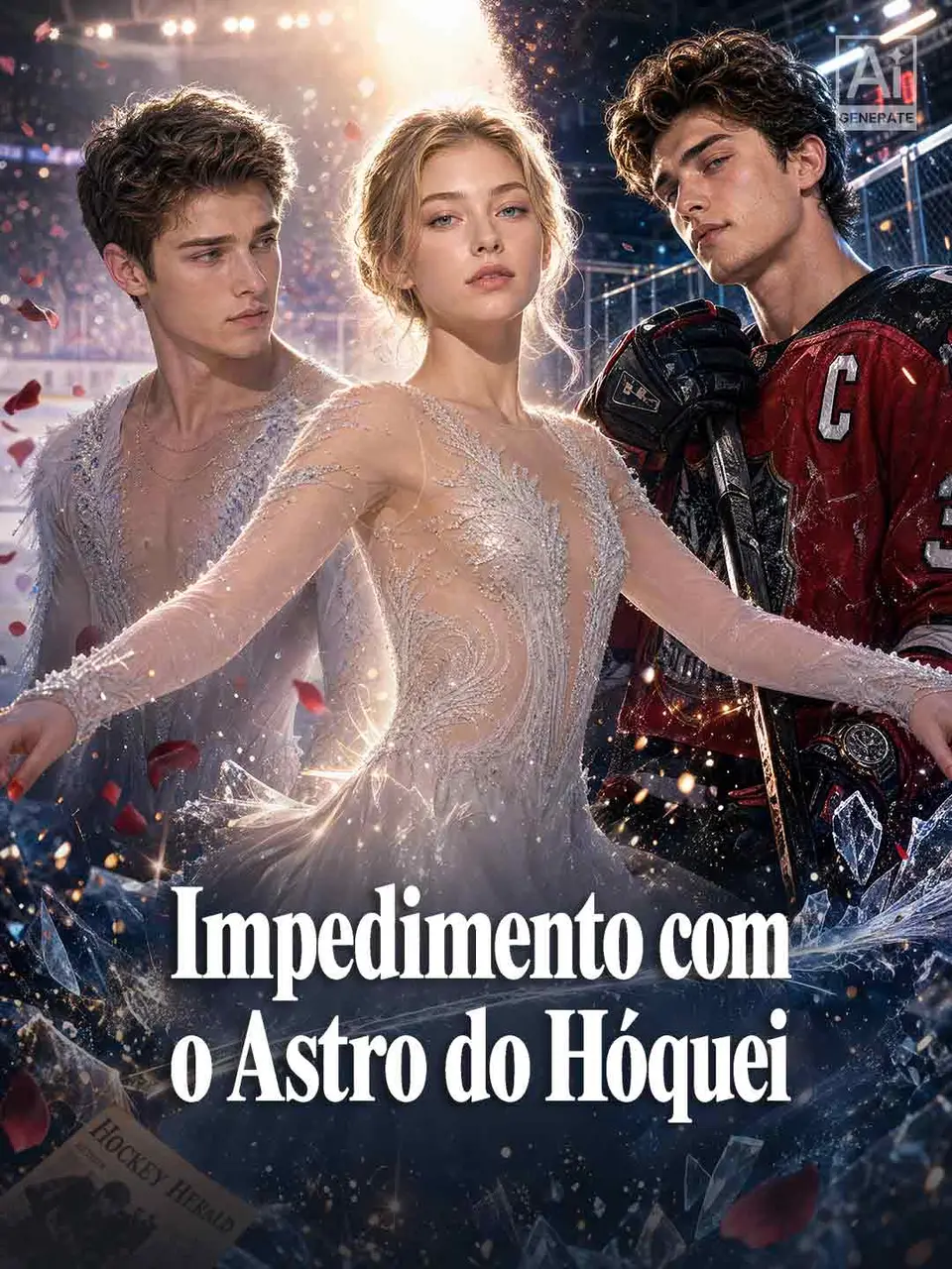 Capa de Impedimento com o Astro do Hóquei