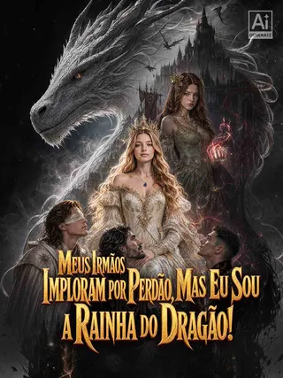 Capa de Meus Irmãos Imploram por Perdão, Mas Eu Sou a Rainha do Dragão!