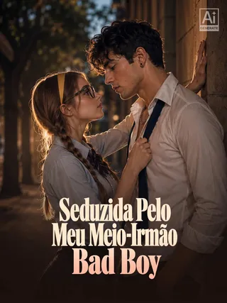 Capa de Seduzida pelo Meio-Irmão Bad Boy