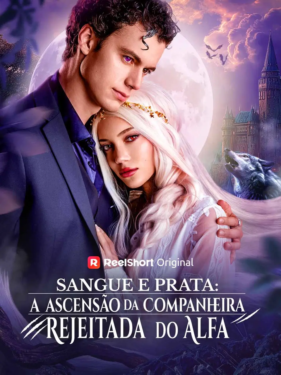 Capa de Sangue e Prata: A Ascensão da Companheira Rejeitada do Alfa