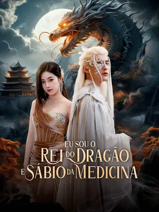Capa de Eu sou o Rei do Dragão e Sábio da Medicina